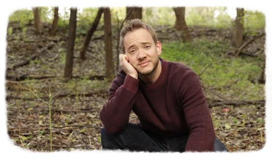 Joshua Burleson in the trees