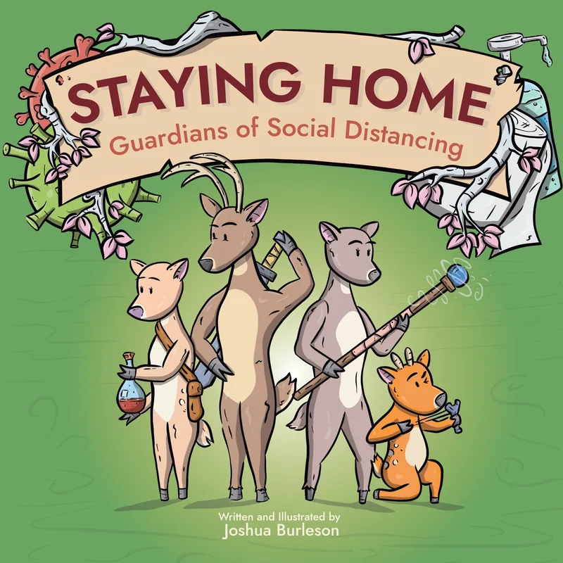 Staying Home: Guardians of Social Distancing book cover